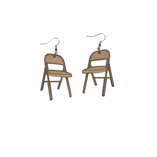 Chair earrings